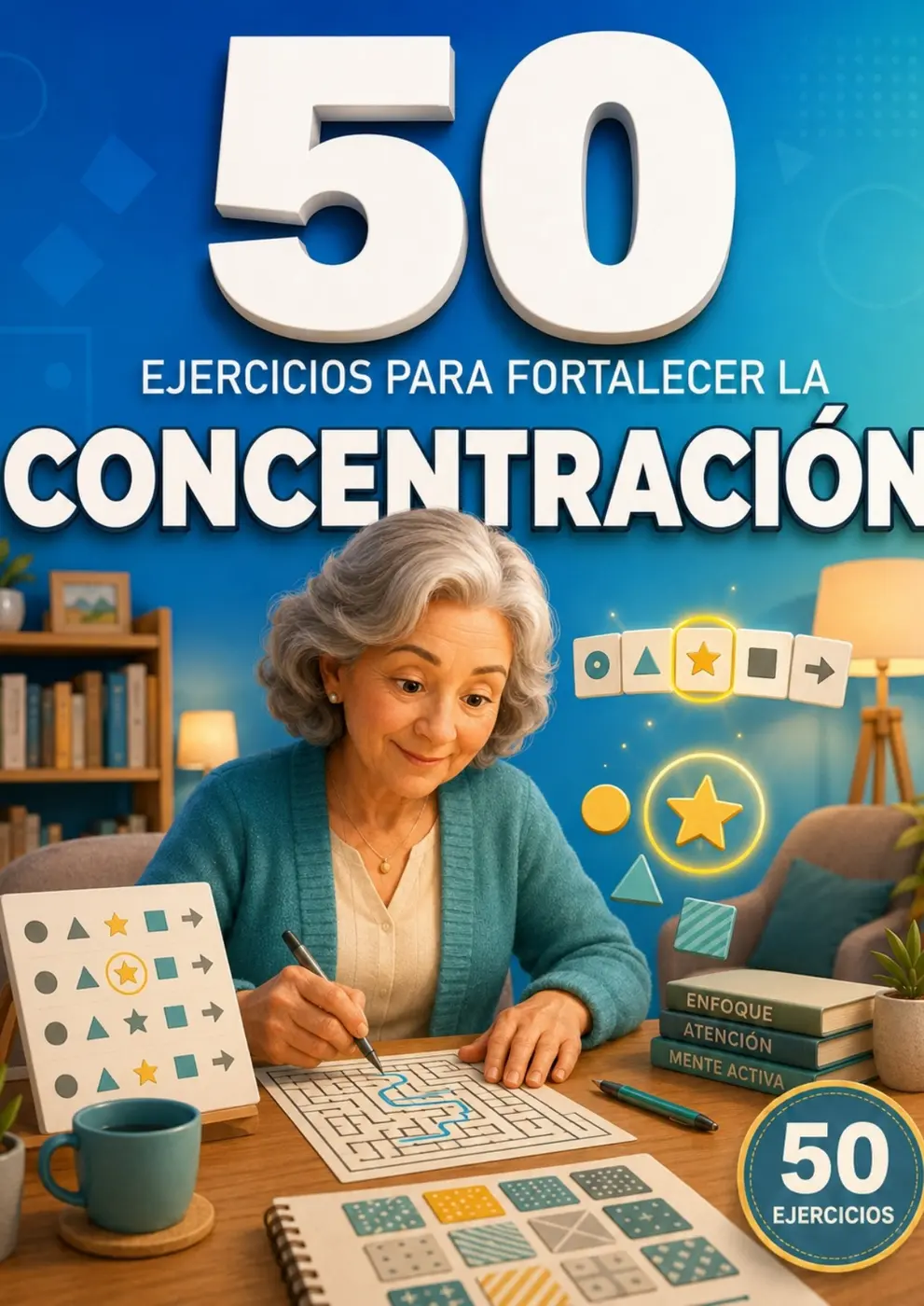 50 ejercicios de concentración